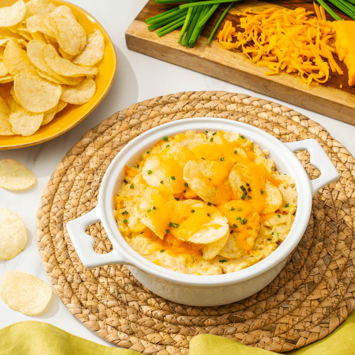 Lay’s® Cheddar and Chive Mashed Potatoes