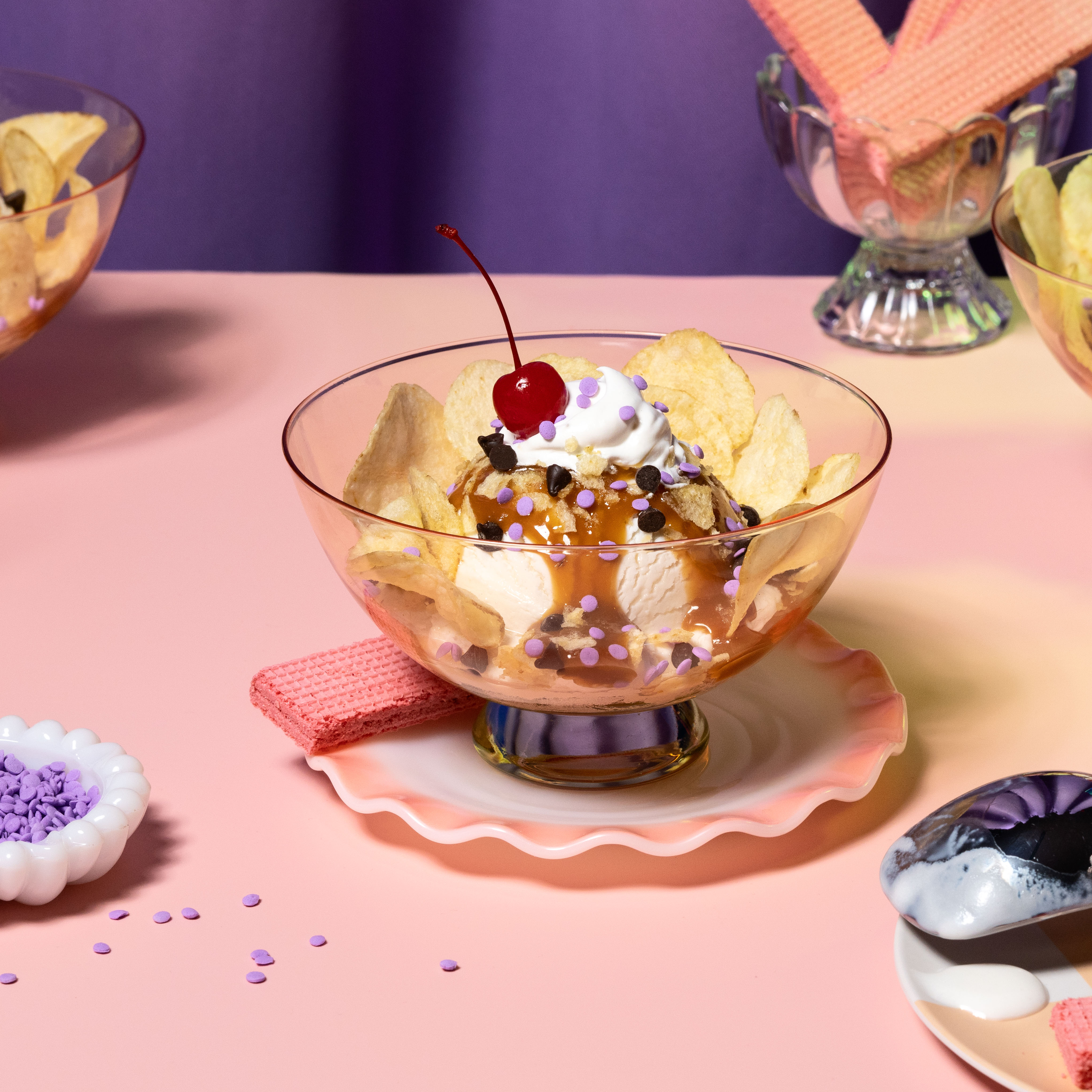 LAY'S® Classic Potato Chip Sundae