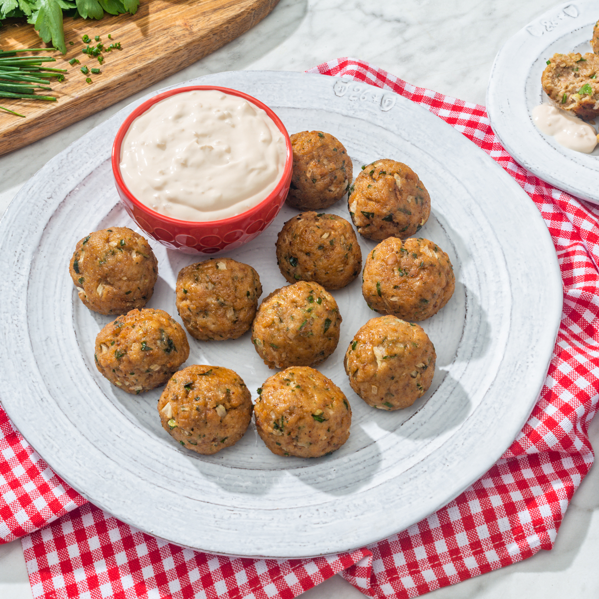 Lay’s® French Onion Meatballs